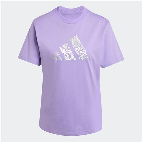 ADIDAS SPORTSWEAR Funktionsbluse  lavendel / sølv