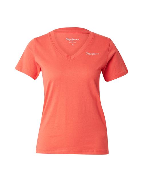 Pepe Jeans Shirts 'TOM'  lyseorange / hvid