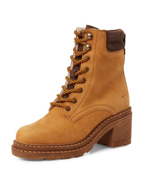 Tamaris Snørestøvletter  brun / cognac