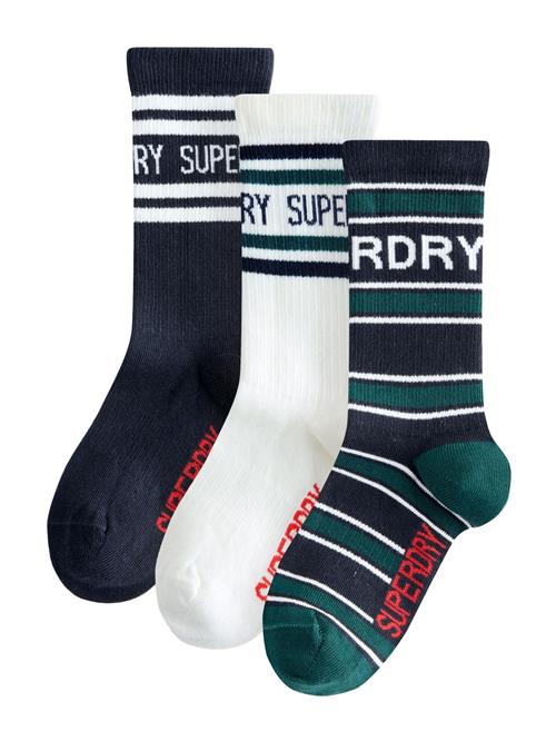 Superdry Sokker  marin / petroleum / hvid
