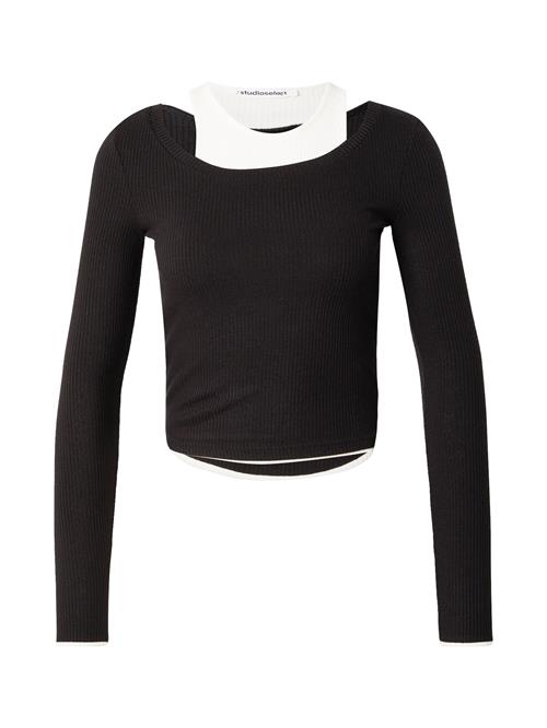 studioselect Shirts 'Judith'  sort / hvid