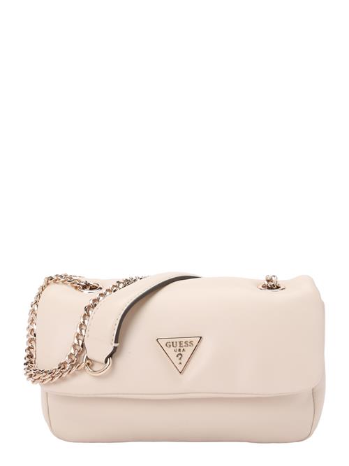 GUESS Skuldertaske 'SUNETRA'  creme