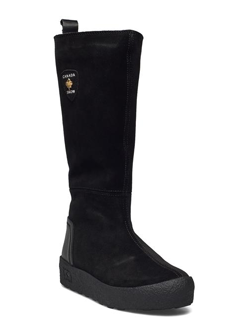 Quebec Canada Snow Black