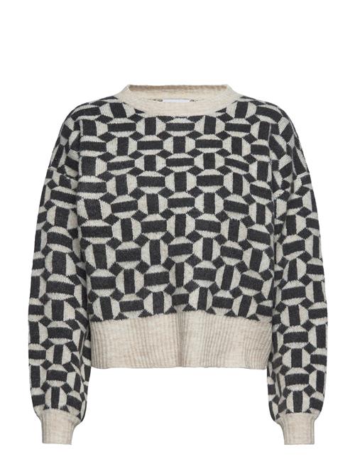 Onlgeo Life L/S Pullover Knt ONLY Patterned