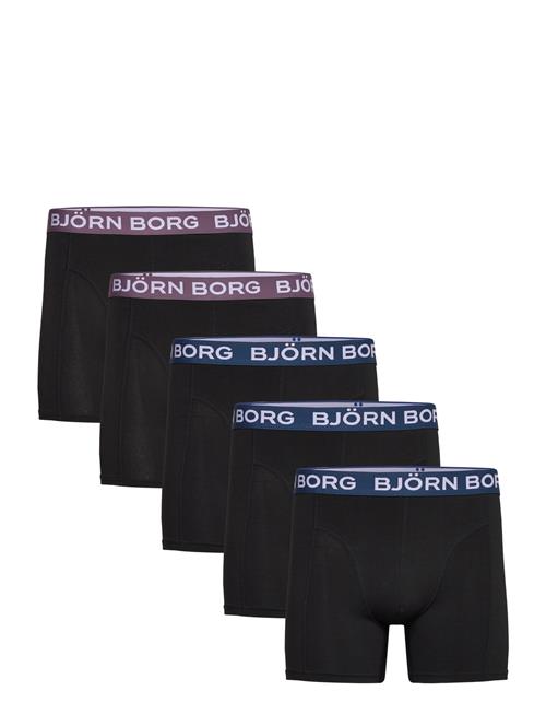 Cotton Stretch Boxer 7P Björn Borg Black