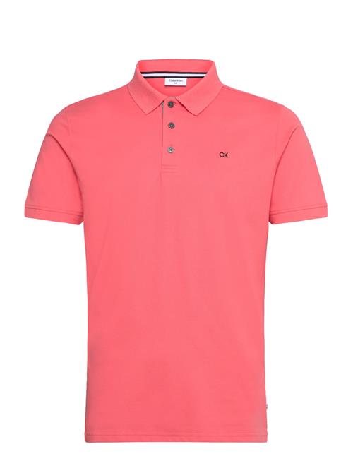 Quad Polo Calvin Klein Golf Coral