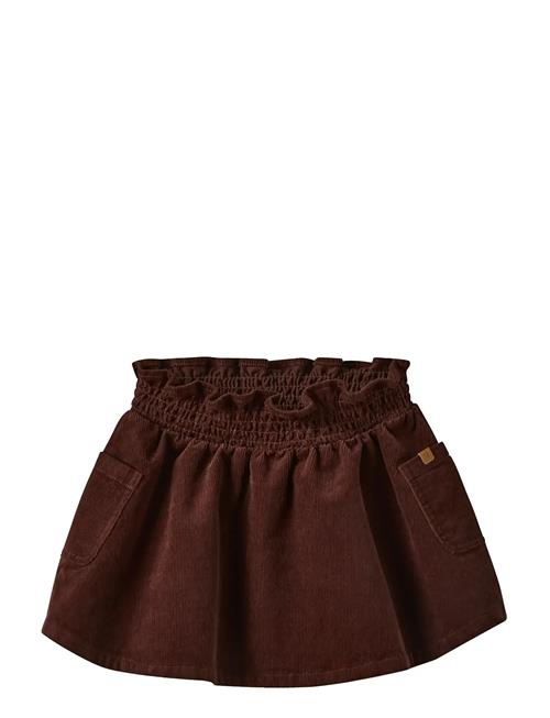 Nmfobert Cord Skirt 4122-Hg Lil Lil'Atelier Brown