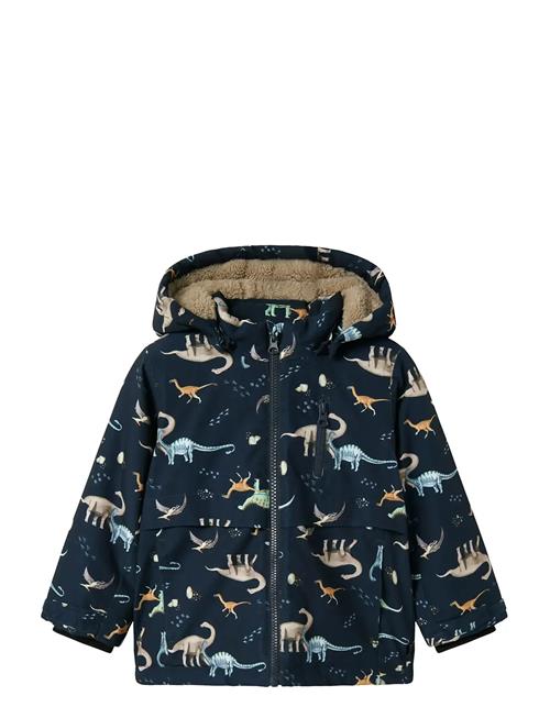 Nmmsnow05 Jacket Aop 1Fo Name It Navy