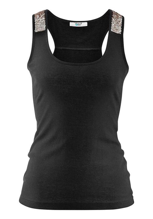 LASCANA Overdel  beige / sort