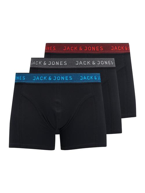 JACK & JONES Boksershorts  azur / lysegrå / rød / sort
