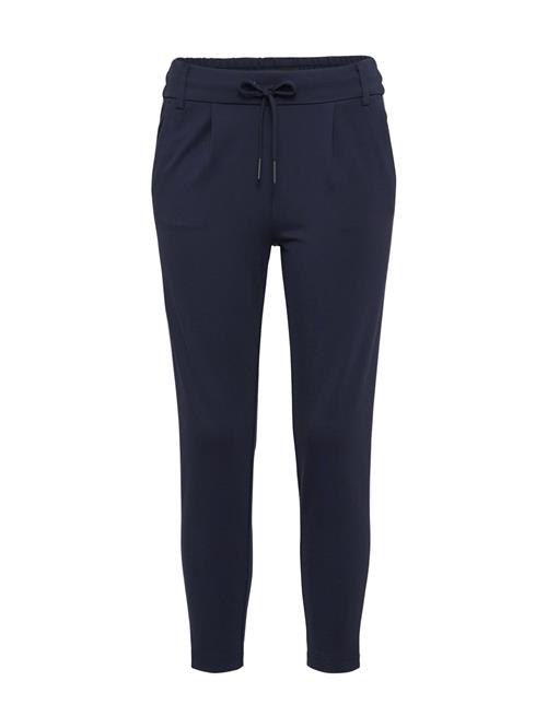 ONLY Bukser med lægfolder 'ONLPoptrash'  natblå / hvid