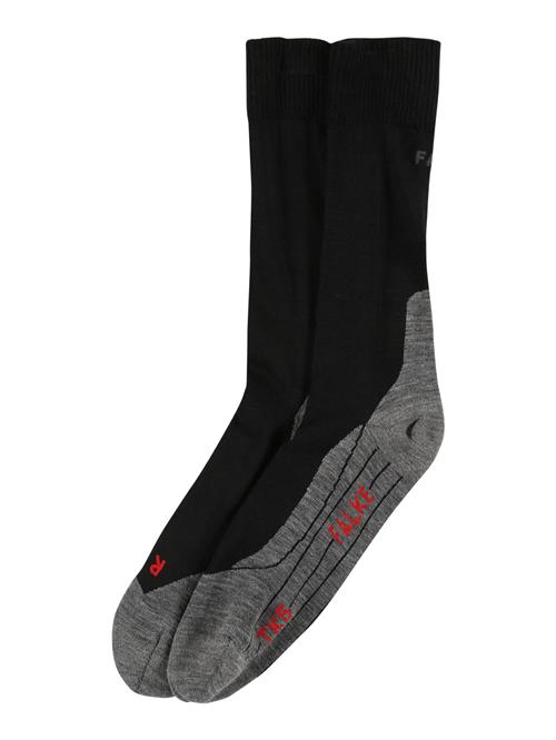 FALKE Sportssokker  grå / sort