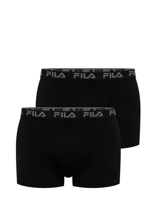 FILA Boksershorts  grå / sort