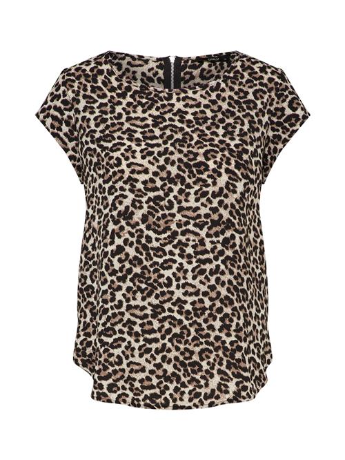 Se ONLY Bluse 'ONLVic'  beige / brun / stone hos About You