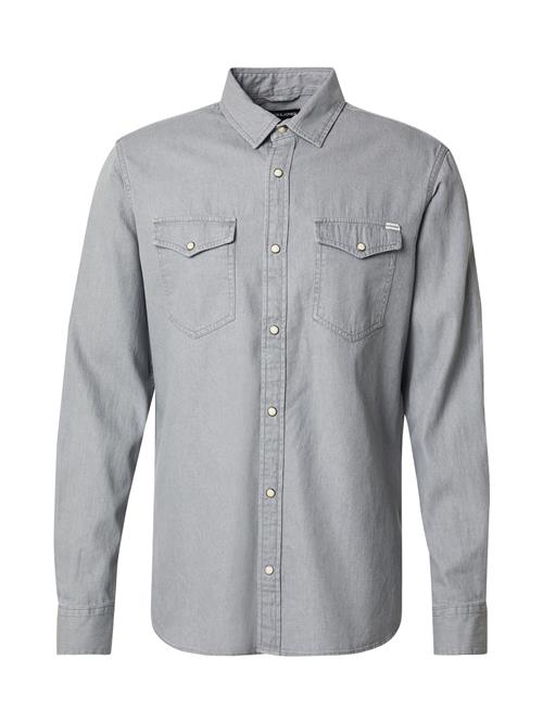 JACK & JONES Skjorte 'Sheridan'  grey denim