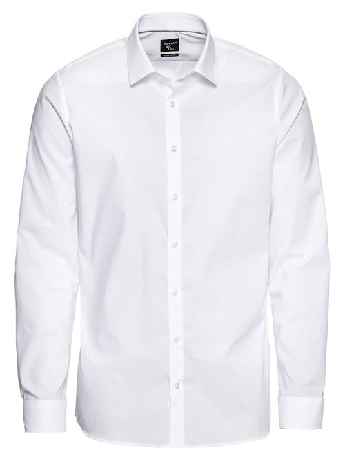 OLYMP Forretningsskjorte 'No. 6'  hvid