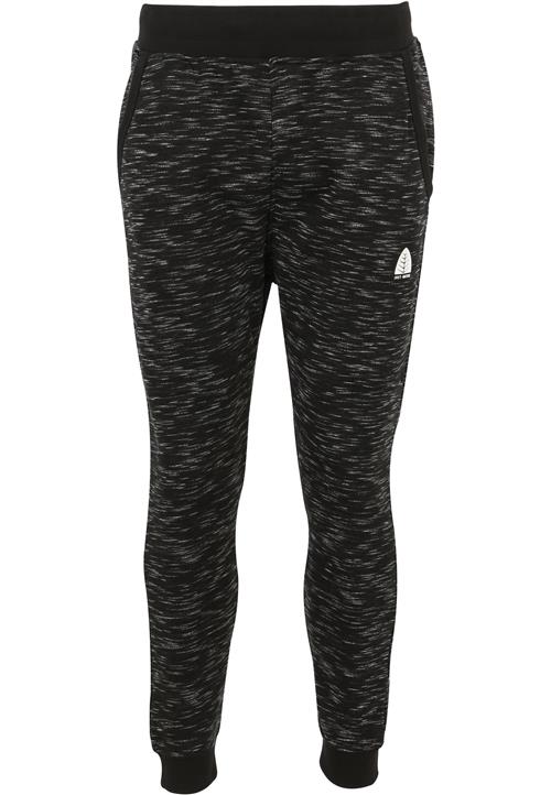 Just Rhyse Bukser 'Rainrock'  sort-meleret / hvid