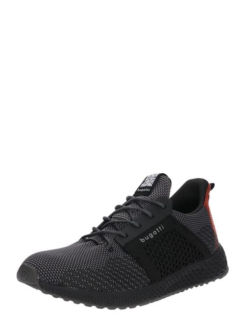 bugatti Sneaker low 'Java II'  grå / orangerød / sort