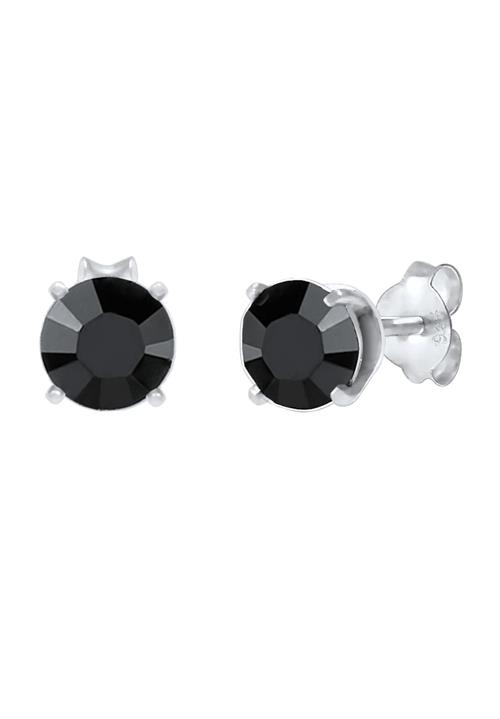 KUZZOI Ørering  sort / sølv