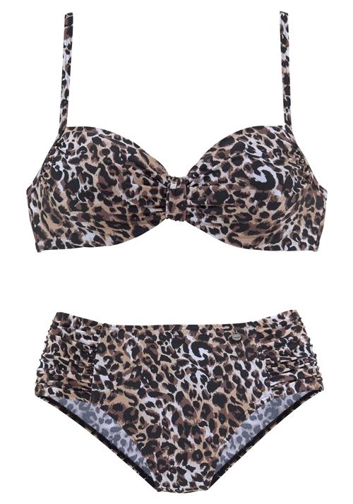 Se LASCANA Bikini  lyseblå / brun / cappuccino / sort hos About You