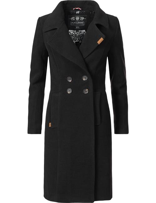 NAVAHOO Overgangsfrakke 'Wooly'  sort