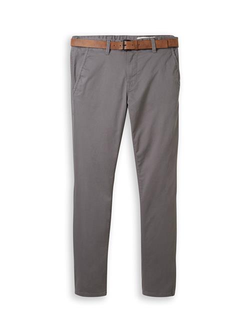 Se TOM TAILOR DENIM Lærredsbukser  greige hos About You