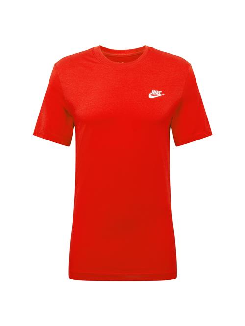 Nike Sportswear Bluser & t-shirts 'Club'  rød / hvid