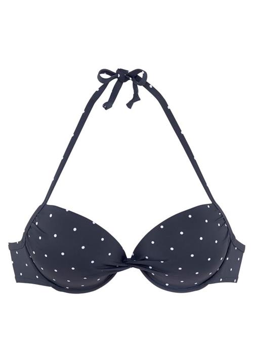 Se LASCANA Bikinioverdel  navy / hvid hos About You