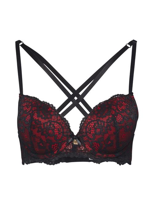 JETTE BH  rød / sort