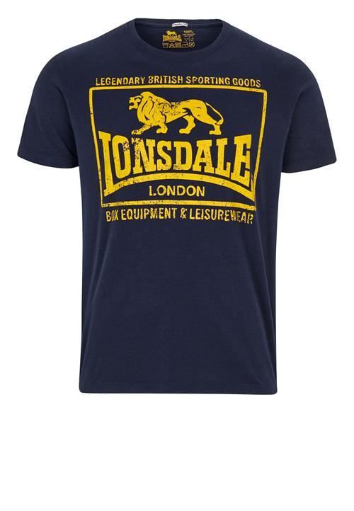 LONSDALE Bluser & t-shirts  natblå / gul
