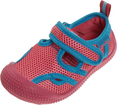 Se PLAYSHOES Lave sko  turkis / pink hos About You