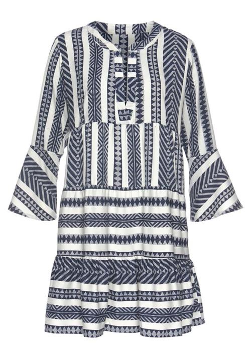 Se VENICE BEACH Kjole  blå / hvid ved About You