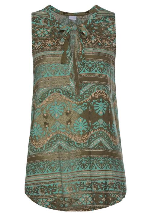 Se LASCANA Overdel  turkis / gran / koral ved About You