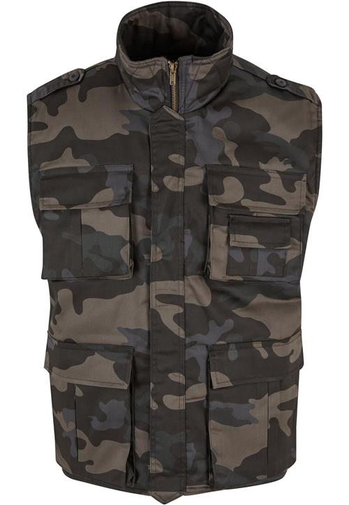 Brandit Vest 'Ranger'  lysebrun / grå / gran