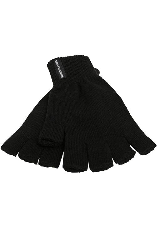 Urban Classics Korte fingerhandsker  sort / hvid