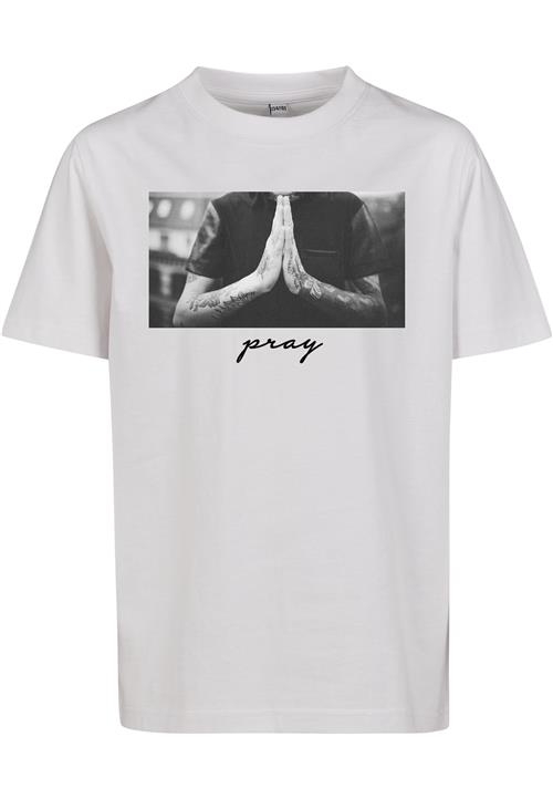 Mister Tee Shirts 'Pray'  grå / mørkegrå / sort / offwhite