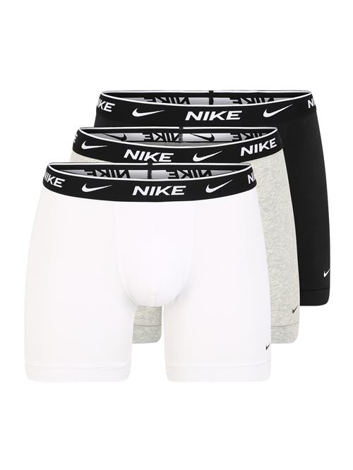 NIKE Sportsunderbukser  grå / sort / offwhite