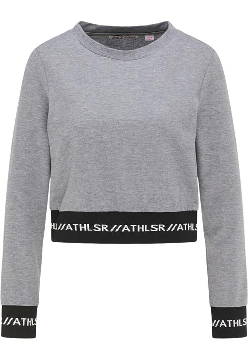 myMo ATHLSR Sportsweatshirt  grå / sort / hvid