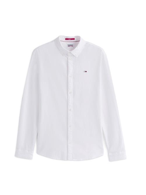 Tommy Jeans Skjorte  navy / lys rød / hvid