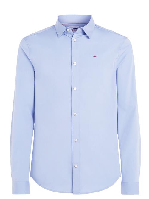 Tommy Jeans Skjorte  lyseblå / blodrød / hvid