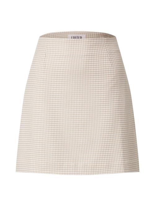 EDITED Nederdel 'Josie'  creme / mørkebeige