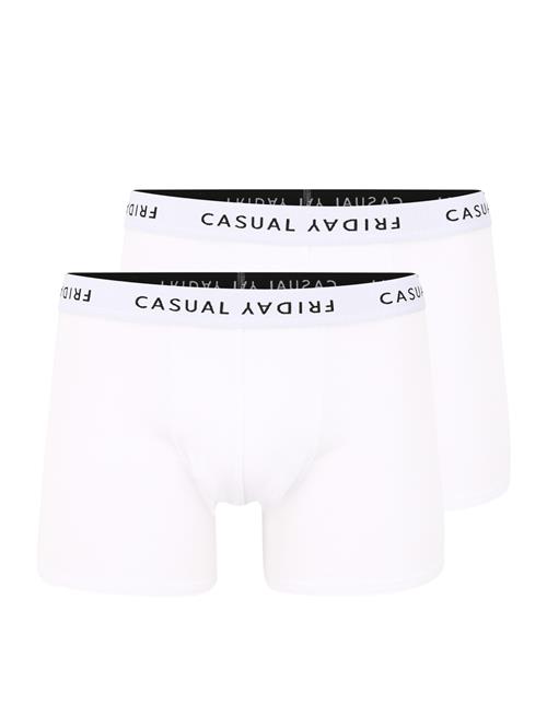 Casual Friday Boksershorts 'Norh'  sort / hvid