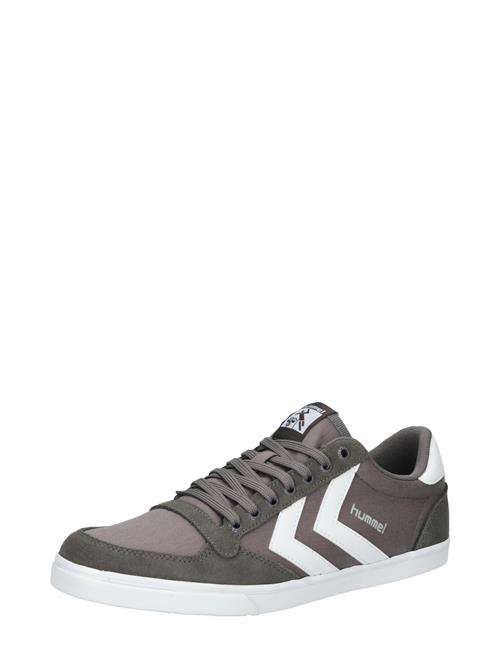 Hummel Sneaker high 'Slimmer Stadil'  mørkegrå / hvid
