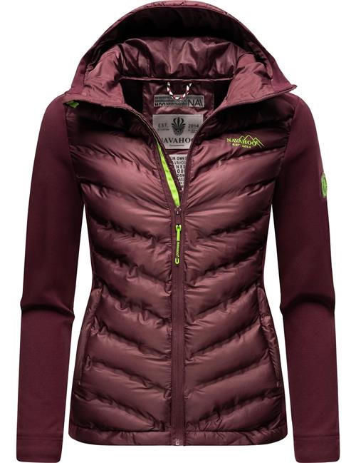 NAVAHOO Overgangsjakke 'Nimm Mich Mit'  rødviolet