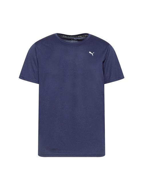PUMA Funktionsskjorte  navy / hvid