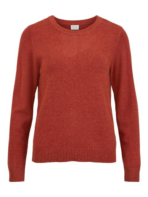 VILA Pullover  rustrød