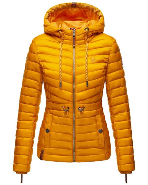 MARIKOO Overgangsjakke 'Aniyaa'  gylden gul