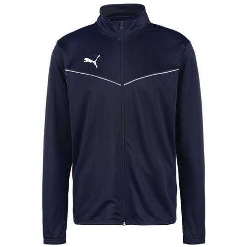 PUMA Træningsjakke 'TeamRise'  navy / hvid