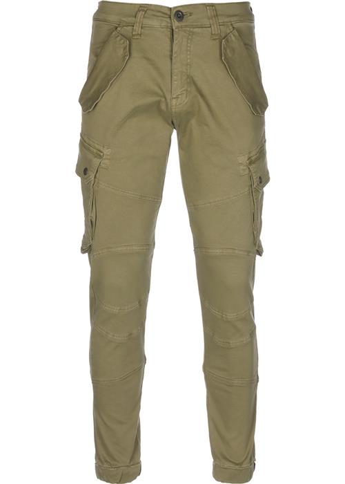 ALPHA INDUSTRIES Cargobukser 'Combat'  khaki