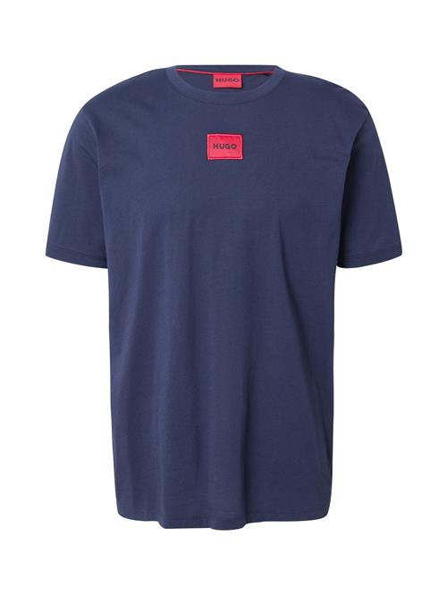 HUGO Bluser & t-shirts 'Diragolino212'  marin / rød